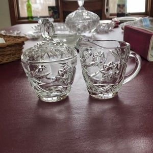 Vintage sugar and creamer